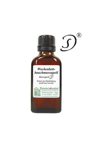 Bahnhof-Apotheke Kempten, Bahnhof-Apotheke Kempten Wochenbettbauchmassageöl (50ml)