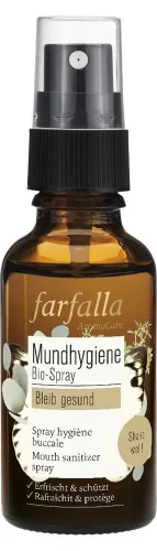 farfalla, Farfalla Mundhygiene Spray Pfefferminze (30ml)