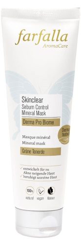 farfalla, farfalla - SkinclearSebumControlMineralMask,DermaProBiome, 50 ml