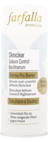 farfalla, farfalla - SkinclearSebumControlNachtserum,DermaProBiome, 15 ml