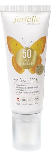 farfalla, farfalla - HighProtectionE+SunCreamSPF50, 80 ml