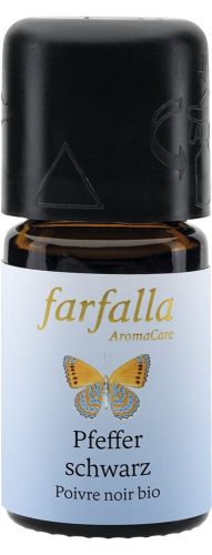 farfalla, Farfalla  bleib gesund Pfeffer schwarz bio Wildsammlung, ätherisches Öl (5ml)