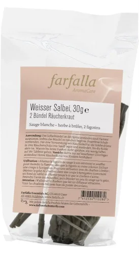 farfalla, farfalla Weisser Salbei Bündel, 30g (2 x 15g)