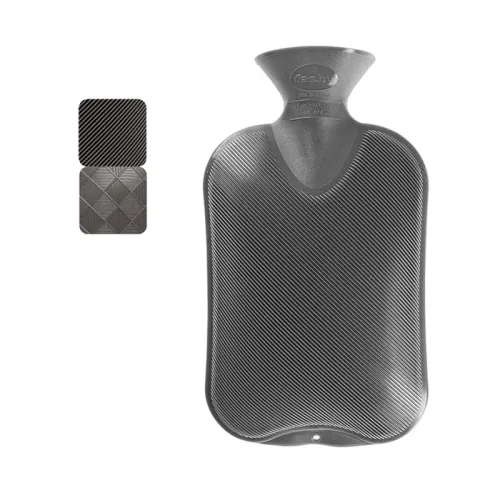 Fashy, fashy Wärmeflasche 2 Liter Halblamelle anthrazit (1 Stk)