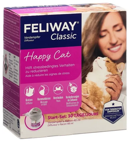 FELIWAY, Feliway Classic Start-Set 48ml zur Beruhigung