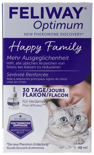 FELIWAY, Feliway Optimum Nachfüllflakon reduziert Konfliktverhalten 48ml