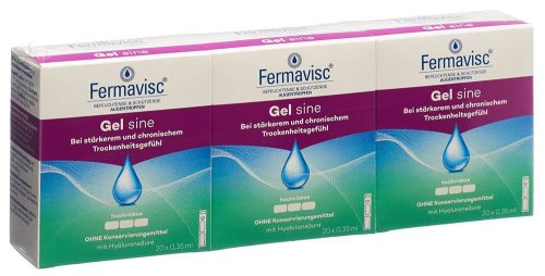OmniVision, FERMAVISC Gel sine Gtt Opht 60 Monodos 0.35 ml
