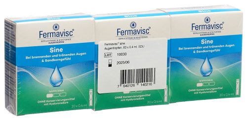 OmniVision, FERMAVISC sine Gtt Opht 60 Monodos 0.4 ml