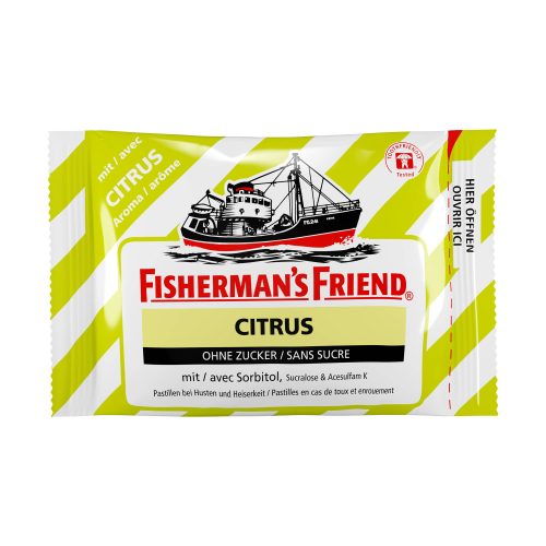Fisherman's Friend, Fisherman's friend Citrus ohne Zucker (25g)