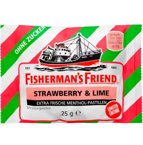 Fisherman's Friend, Fisherman's friend Strawberry & Lime ohne Zucker (25g)