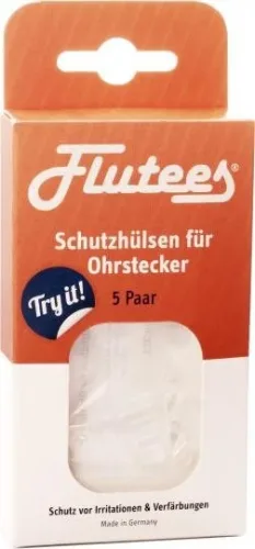 functional cosmetics, Flutees Schutzhülsen für Ohrstecker (5 Paar)