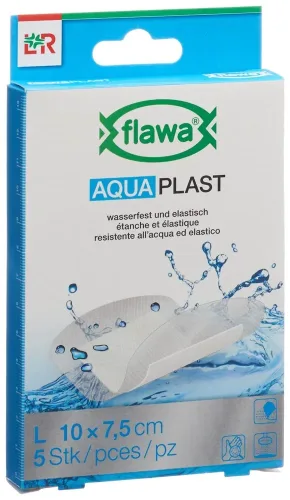 FLAWA, FLAWA Aqua Pflaster 7.5x10cm wasserfest (5 Stk)