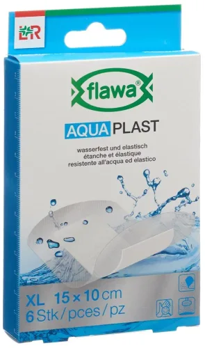 FLAWA, FLAWA Aqua Pflaster 10x15cm wasserfest (6 Stk)