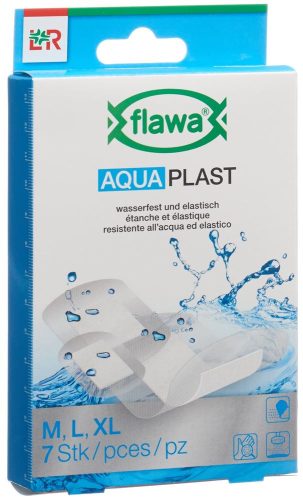 FLAWA, FLAWA Aqua Pflaster wasserfest, 3 Grössen (7 Stk)