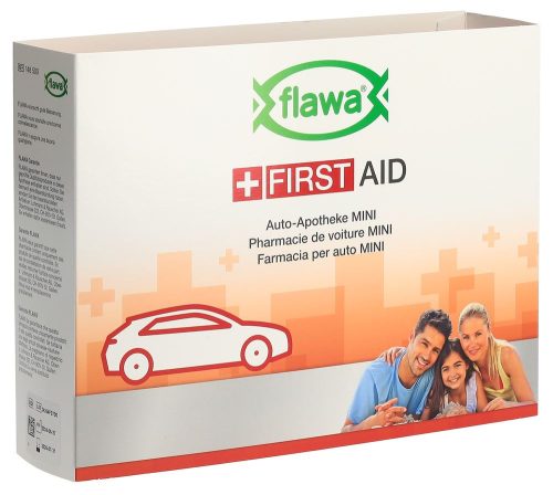 flawa, flawa Auto-Apotheke Mini Bag rot