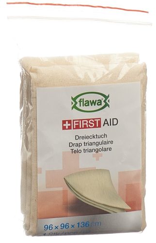FLAWA, FLAWA Dreiecktuch 96x96x136cm (1 Stk)
