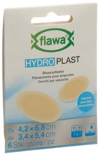 FLAWA, FLAWA HYDRO Blasenpflaster 2 Grössen (6 Stk)