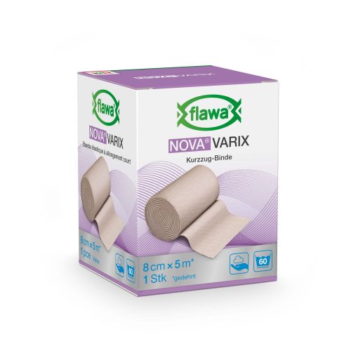 undefined, Flawa Nova Varix Kurzzugbinde 8 cm x 5 m