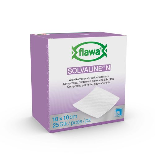 FLAWA, FLAWA Solvaline N Kompressen Steril 10x20cm (25 Stk)