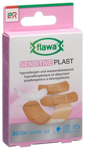 FLAWA, flawa SENSITIVE Plast Pflasterstrips 3 Grössen (20 Stk)