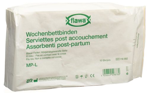 FLAWA, FLAWA Wochenbettbinden Lang (10 Stk)