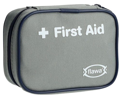 FLAWA, FLAWA Taschenapotheke Etui, Erste-Hilfe-Set, grau (1 Stk)