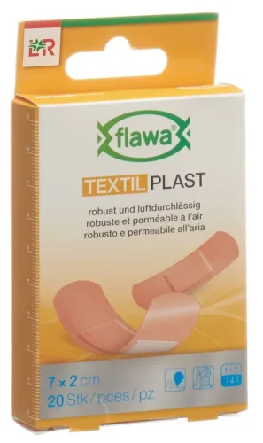 FLAWA, FLAWA Textil Wundpflaster, 7x2cm (20 Stk)