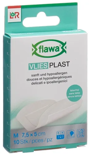 FLAWA, FLAWA Vlies Pflaster, 7.5x5cm (10 Stk)