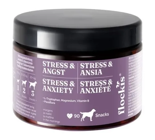 FLOCKIS, FLOCKIS Hundesnacks Kautabletten Stress & Angst (90 Stk)