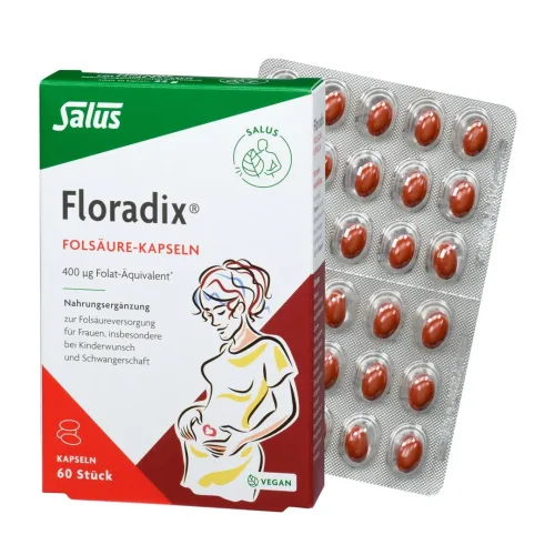 Floradix, Floradix Folsäure Kapseln (60 Stk)