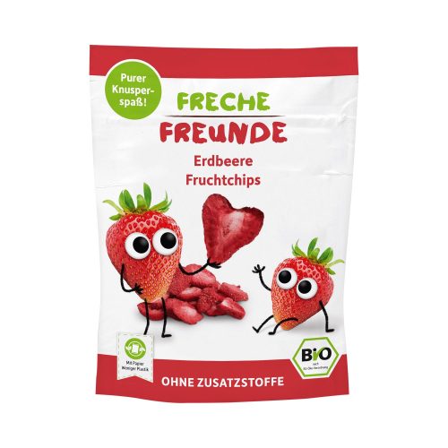 Freche Freunde, FRECHE FREUNDE Fruchtchips Erdbeere (12g)