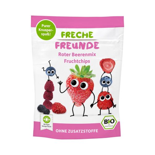 Freche Freunde, FRECHE FREUNDE Fruchtchips, roter Beerenmix (10g)