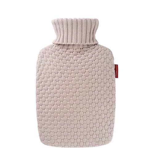 Frosch, FROSCH Wärmflasche PVC Plant, 1.8 Liter Bio Strickbezug Sand (1 Stk)