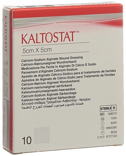 KALTOSTAT, KALTOSTAT Kompressen, 5x5cm, steril (10 Stk)