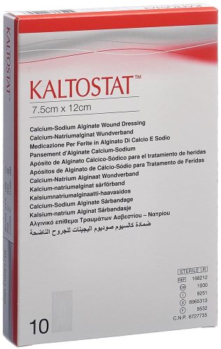 KALTOSTAT, KALTOSTAT Kompressen, 7x12cm, steril (10 Stk)