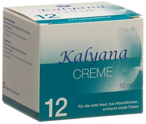 Kalyana, Kalyana Creme 12 mit Calcium sulfuricum (50ml)