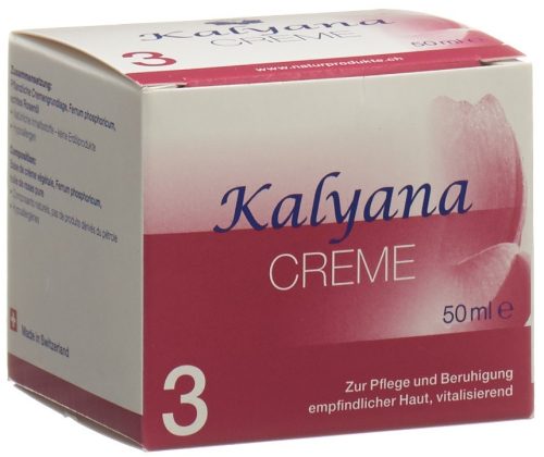 Kalyana, Kalyana Creme 3 mit Ferrum phosphoricum (50ml)