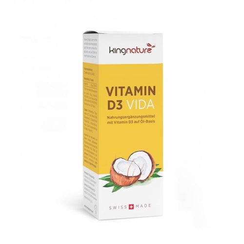 Kingnature, kingnature Vitamin D3 Vida Flasche (30ml)