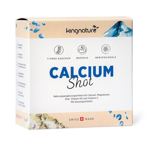 kingnature AG, Kingnature Calcium Shot Sticks 30 Stück