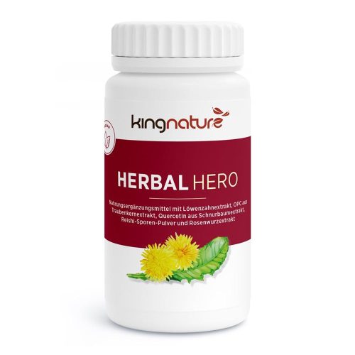 Kingnature, kingnature Herbal Hero Kapseln (60 Stk)