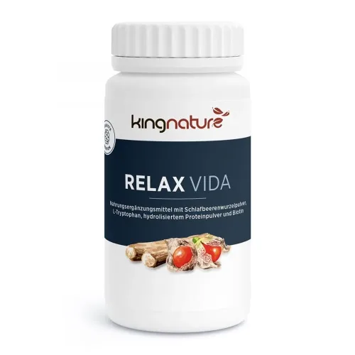 Kingnature, kingnature Relax Vida Kapseln (60 Stk)
