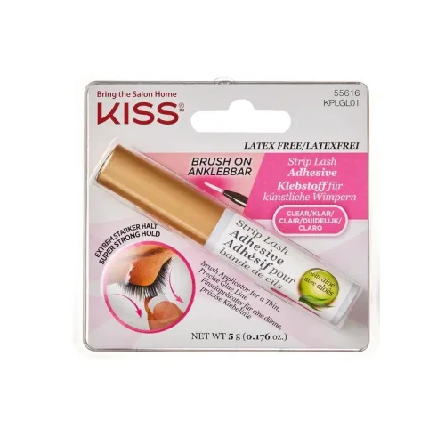 KISS, KISS -  Strip Eyelash Adhesive, Transparent