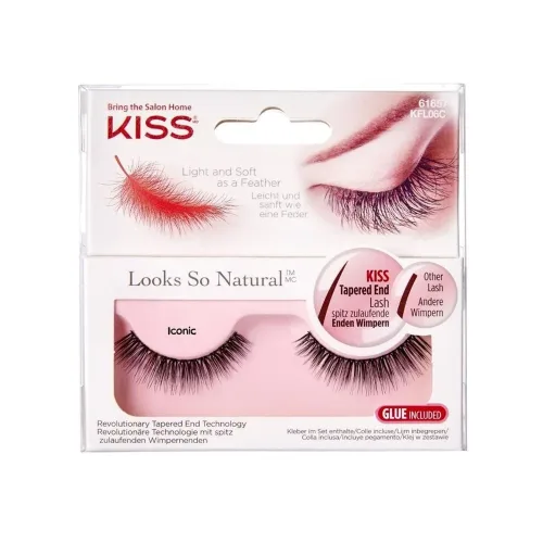 KISS, KISS Iconic Künstliche Wimpern 1 ct