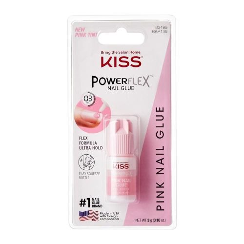 KISS, Kiss Powerflex Nail Glue Pink (1 Stk)