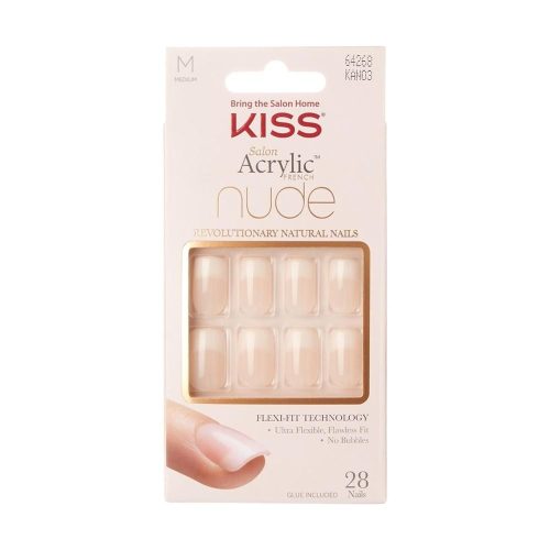 KISS, KISS Salon Acrylic Nude Nageldesign 32 g 32 Gramm