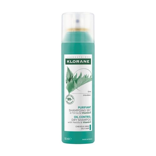 Klorane, KLORANE - Reinigendes Trockenshampoo, IO-Brennnessel, 150 ml