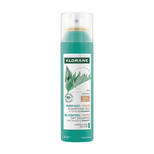 Klorane, Brennessel - Trockenshampoo Bio Getönt