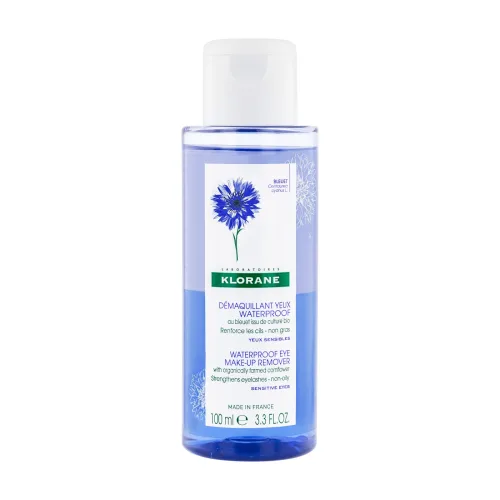 KLORANE, KLORANE - Waterproof Make-up-Entferner, BIO-Kornblume, 100  ml