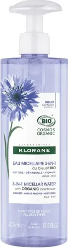 KLORANE, KLORANE - Mizellenlotion 3-in-1, Bio-Kornblume, 400 ml