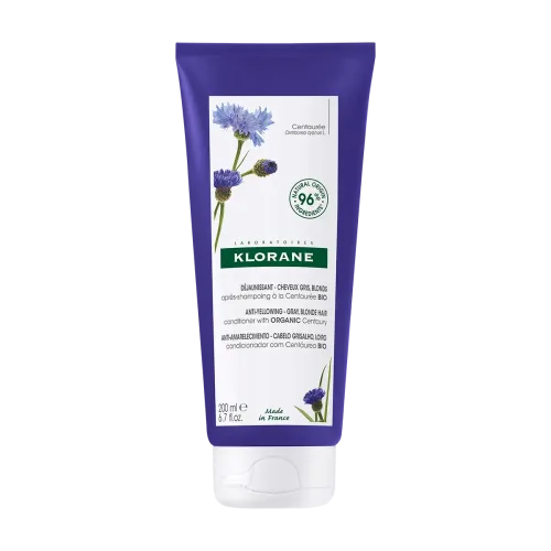 KLORANE, KLORANE - Anti-Gelbstich Pflegebalsam, BIO-Kornblume, 200 ml